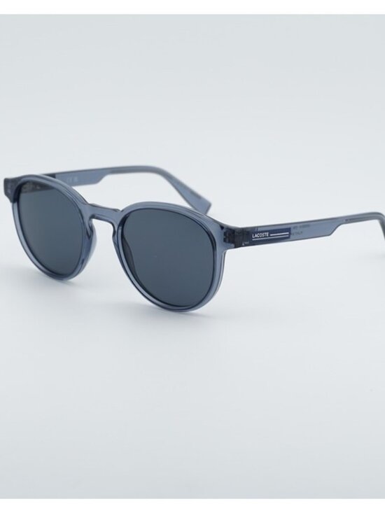 Lacoste L6055S N 038 Sunglasses Grey Round Frame, Grey Lenses main image 7